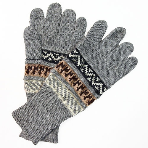 アルパカ100％手袋GU5 FS401