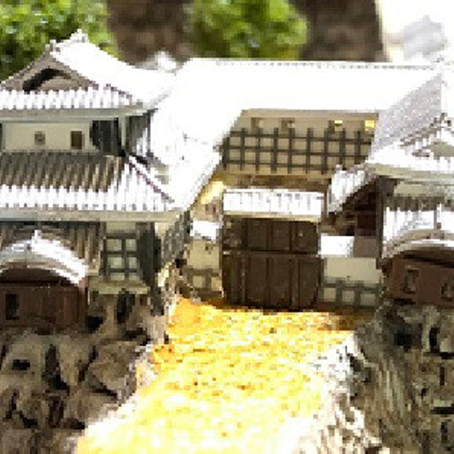 ジオラマ ハンドメイド城 ジオラマ ハンドメイド古城 日本の城 5,000城