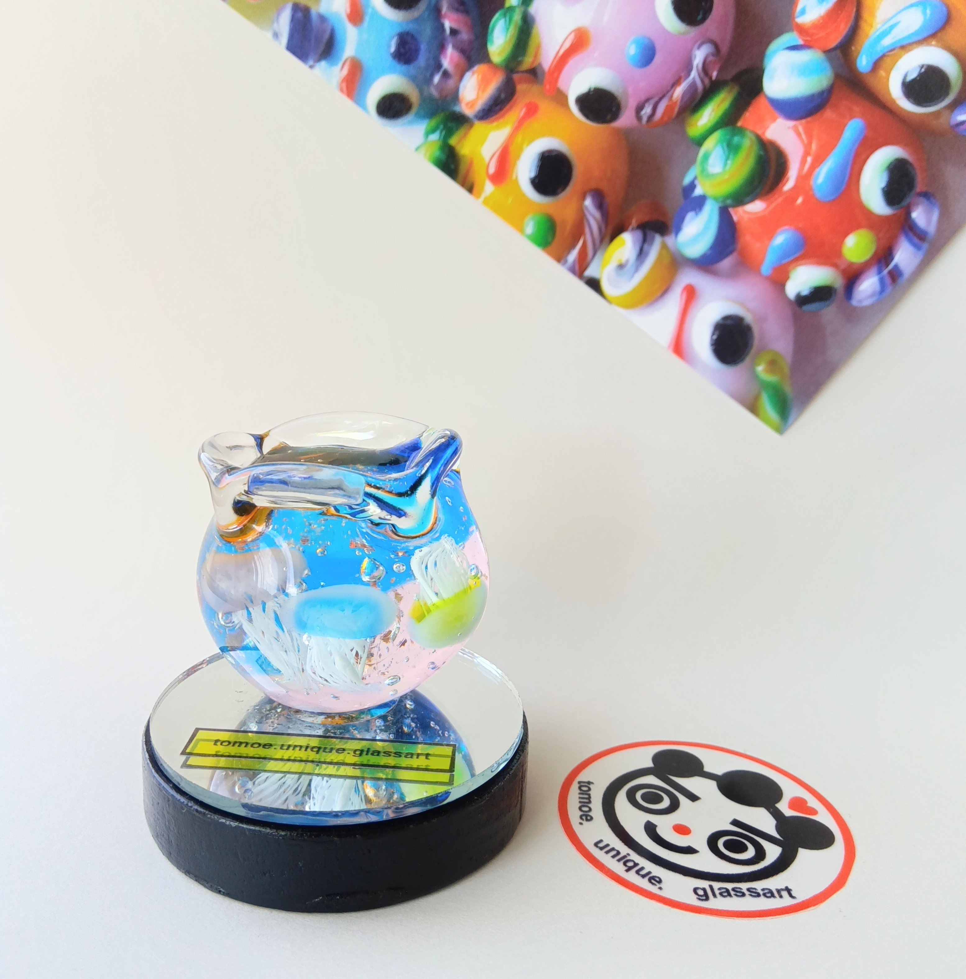 ガラスのクラゲ