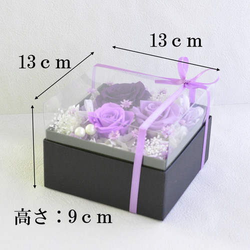 プリザーブドフラワー 誕生日 花 ギフト ボックス 箱 お祝い