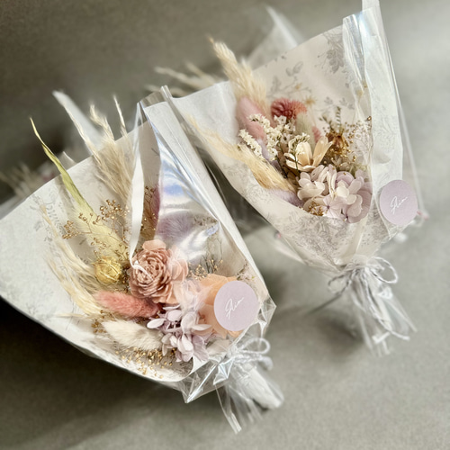 数量限定》ミニブーケ プリザーブドフラワー 花束 ドライ