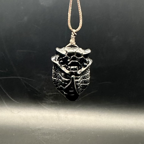 2024.11.17最新作品大蛇神 黒曜石 ネックレス・ペンダント ケンちゃん  