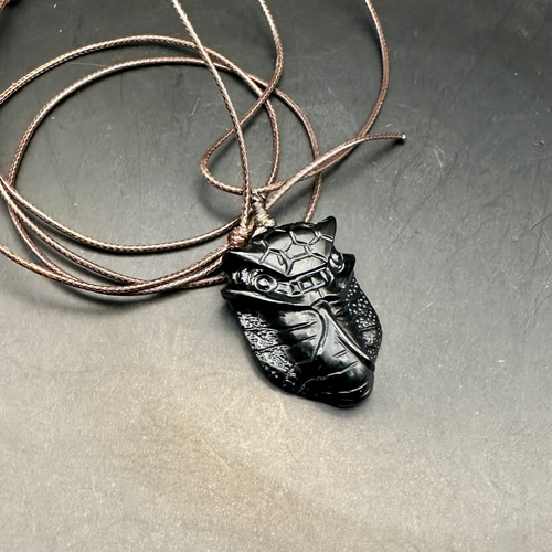 2024.11.17最新作品大蛇神 黒曜石 ネックレス・ペンダント ケンちゃん  
