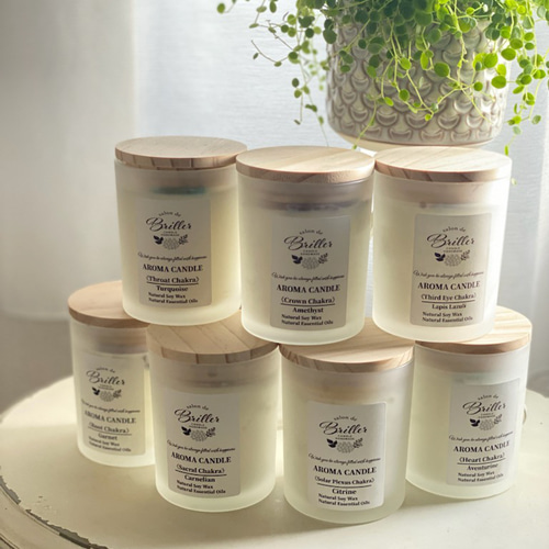 アロマチャクラキャンドル(第1チャクラ～第7チャクラ） キャンドル