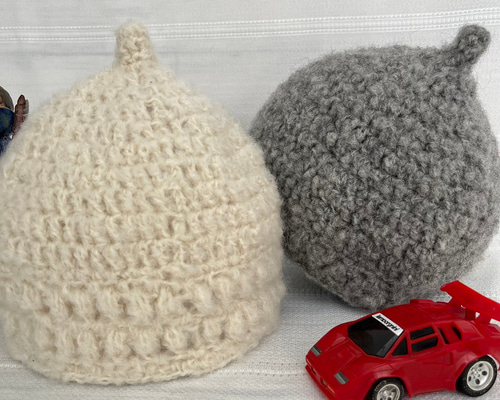 ふわもこどんぐり帽子♡ キッズ ふわふわ どんぐり帽子 帽子(ベビー・キッズ) ELIE 通販