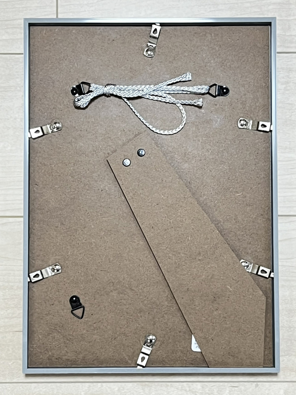 木版画「Take Five」/ 額入り / A4 / アート / インテリア 3枚目の画像