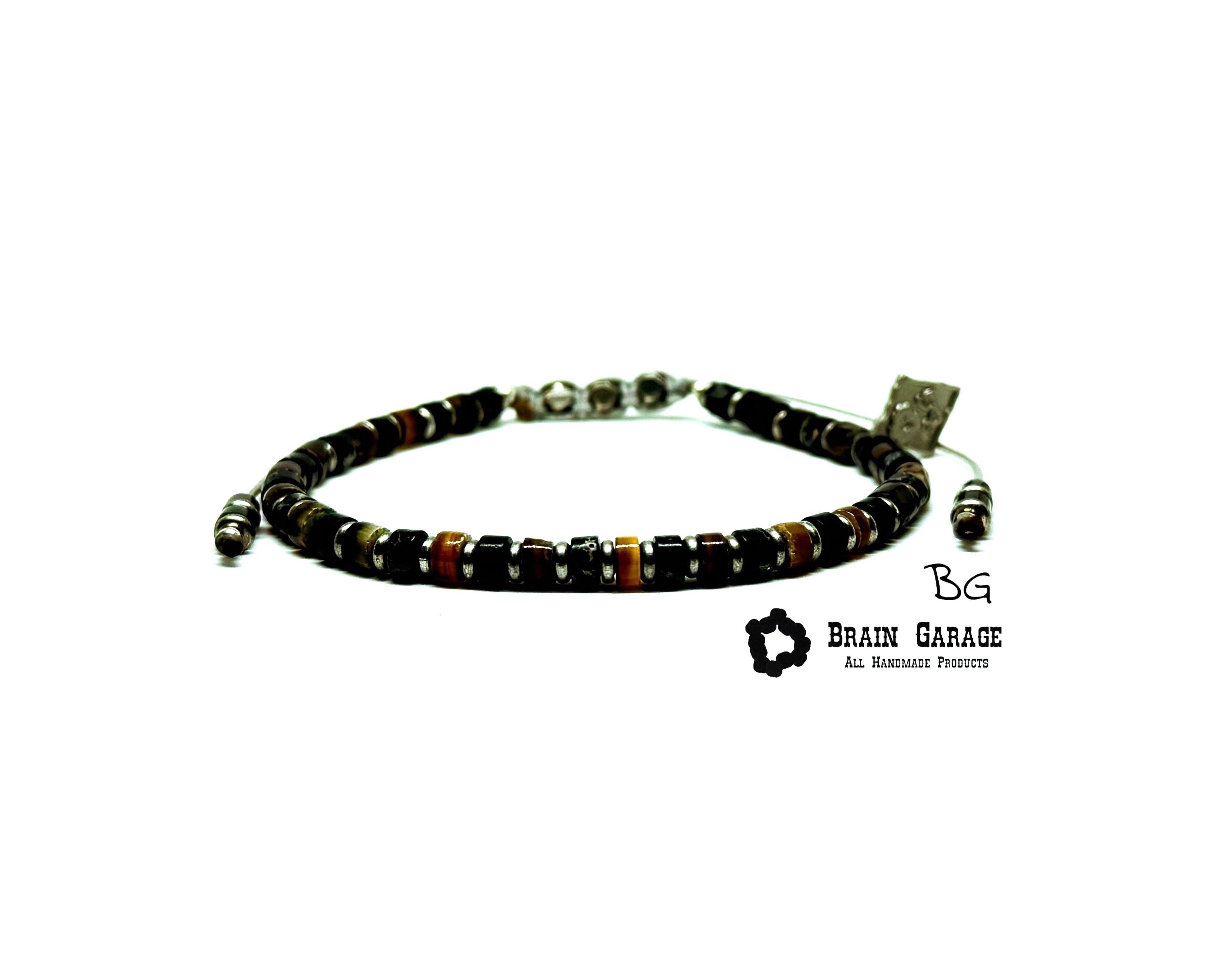 【BG】Natural stone bracelet 〈BG24B0021〉メンズブレスレット