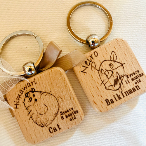 ❤︎ 絵 イラスト 思い出 キーホルダー キーホルダー LA STELLINA 通販
