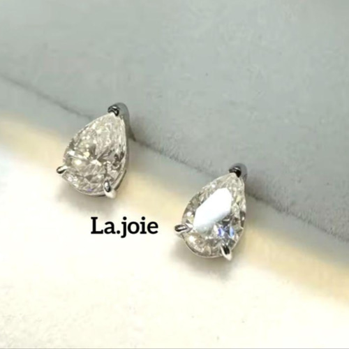 新品　SONAダイヤモンド　ドロップピアス 新品 SONAダイヤモンド ドロップピアス アヴューテダイヤ（SONAダイヤ