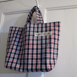 専用出品　フランスアンティーク　モノグラムリメイクトートバッグ モノグラム リメイク トートバッグ フランスアンティーク