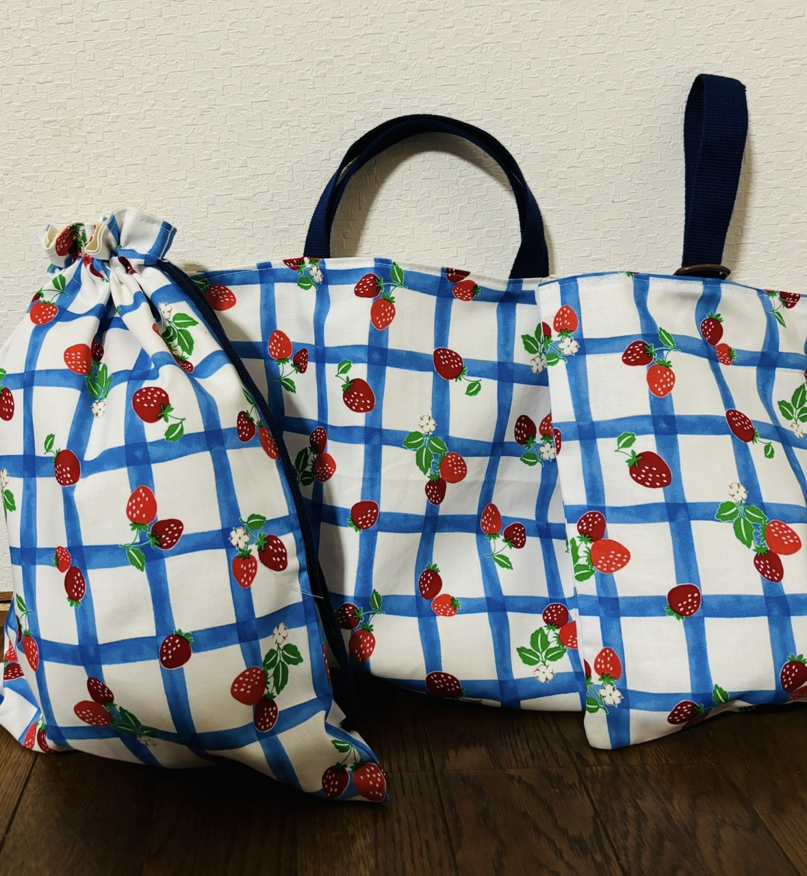 ★入園、入学★レッスンバッグ、お着替え袋、シューズ袋セット