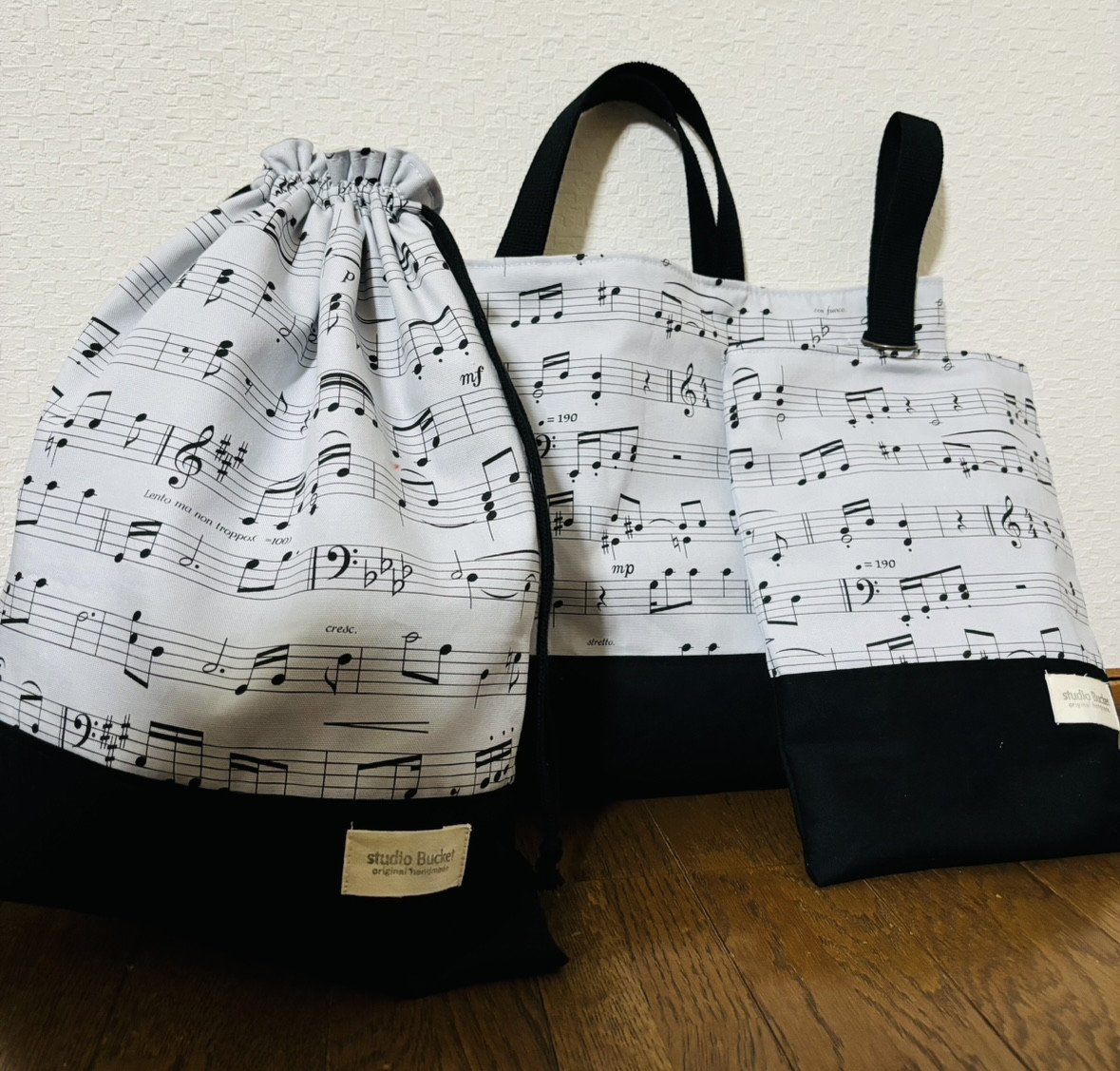 ★入園、入学★レッスンバッグ、お着替え袋、シューズ袋セット