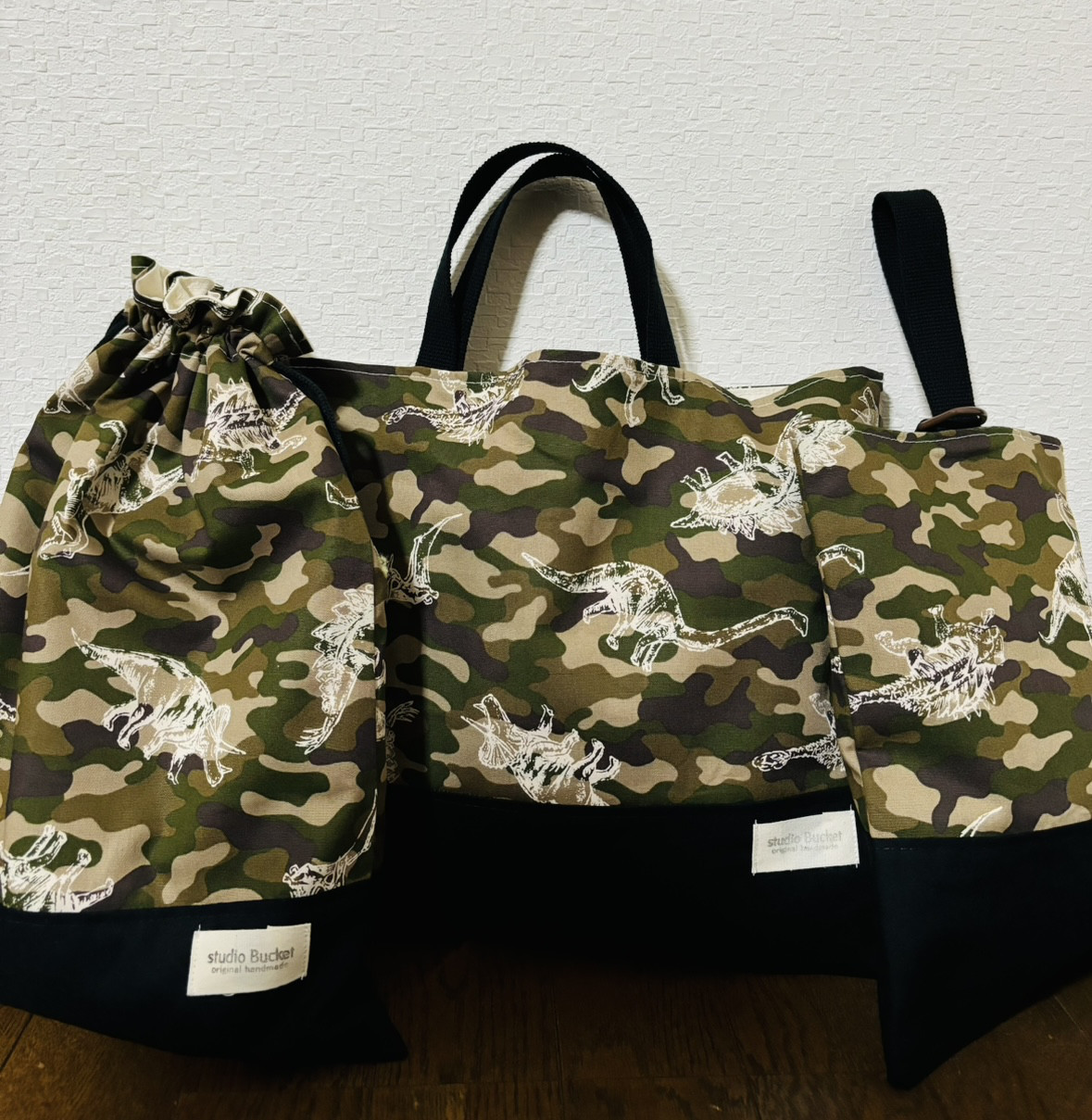 ★入園、入学★レッスンバッグ、お着替え袋、シューズ袋セット