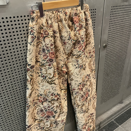 HUMOR購入 リメイク ゴブランパンツ 一点物 古着 ワイドパンツ パンツ