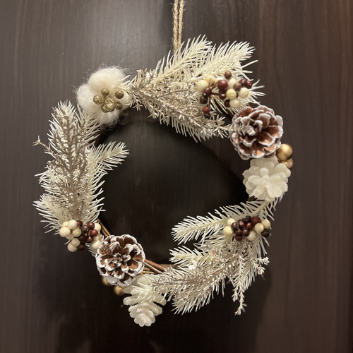 ハンドメイド スワッグ　リース ハンドメイド スワッグリース