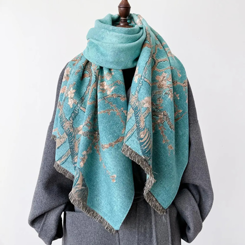 SHIPS｜ウール カシミヤ ウォッシャブル ストール 24AW