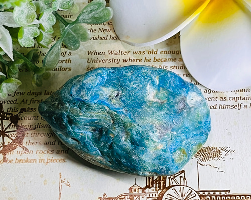 幸運を呼び込む✨ ブルー　オパール　ラフストーン　原石 89f39c4f7fc8fe6fe7ad4f9befa104