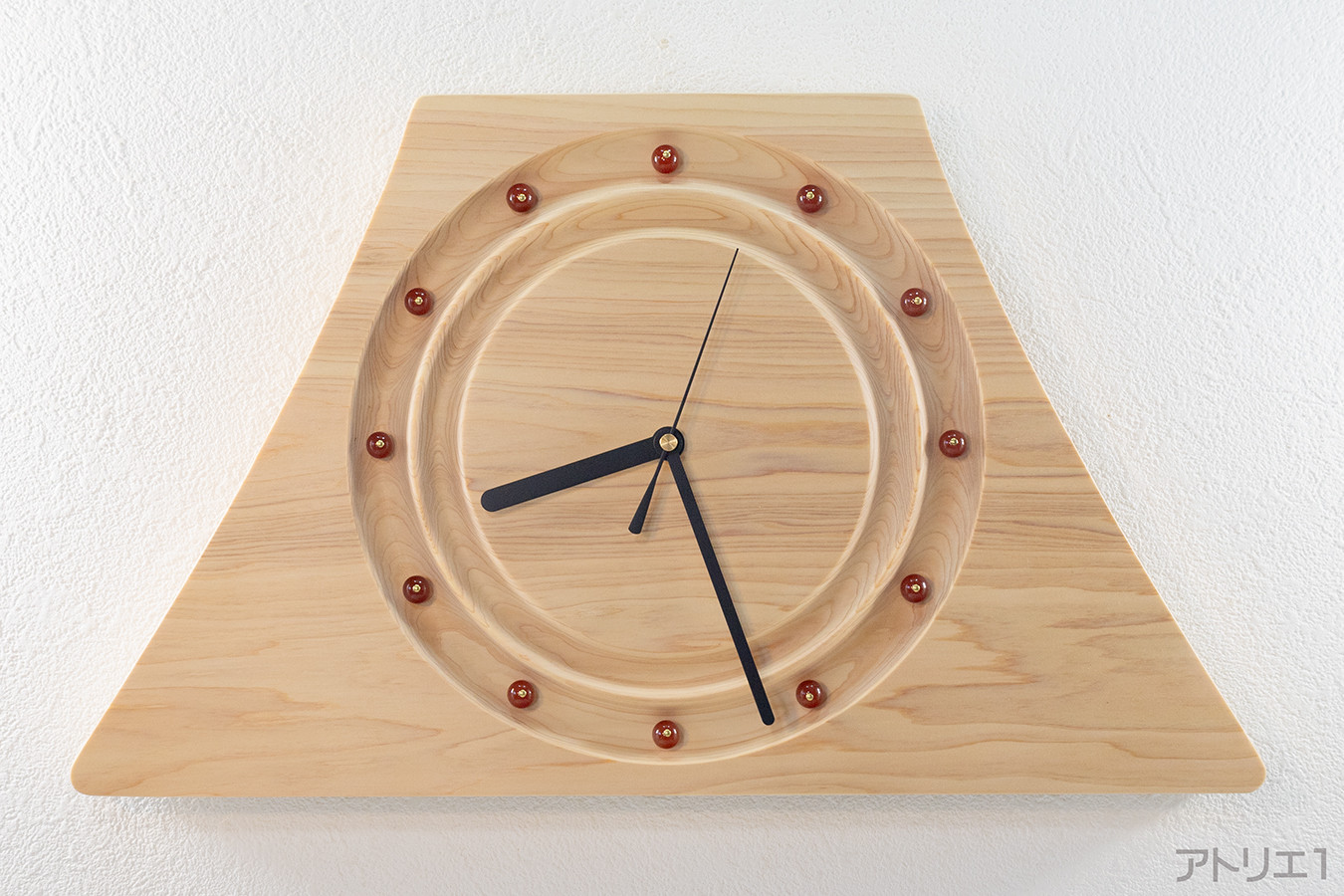 大きな富士山の掛け時計