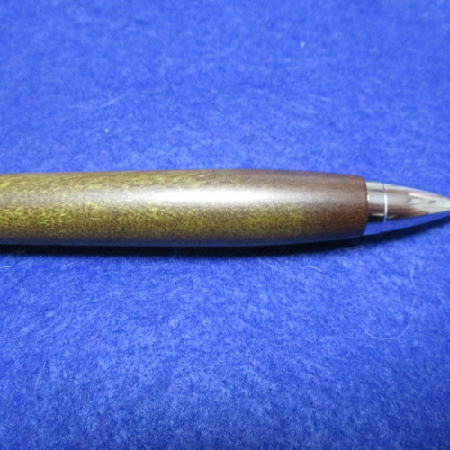 神代沙沈金絲楠木 キヌカオイル仕上げ 木軸シャープペンシル 超希少材