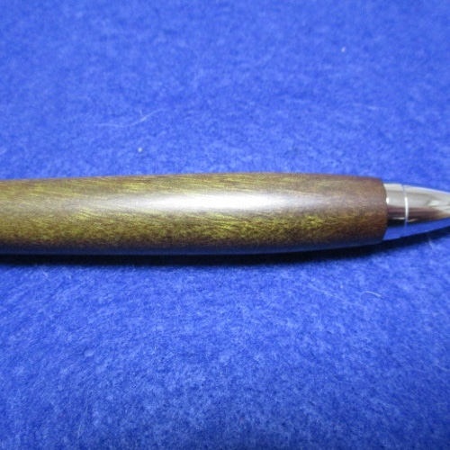 神代沙沈金絲楠木 キヌカオイル仕上げ 木軸シャープペンシル 超希少材