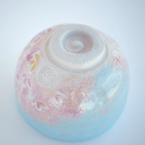 2025年 新春◇楽焼〚夢見る猫〛抹茶碗◇ 茶道具 季節茶碗 楽入印