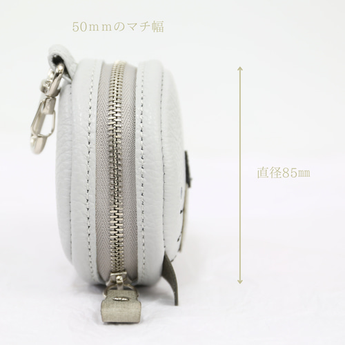 ゴマアザラシ 丸ミニポーチ ゴルフボール ケース チャーム プレゼント