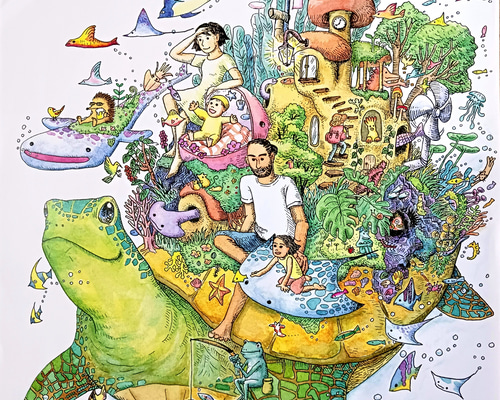 ファンタジーな油絵 25c0fe12c65a35ec79bd68717e3a17