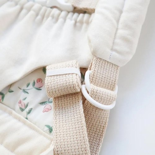 受注生産】名前刺繍 ドールキャリア おままごと抱っこ紐 リバティ