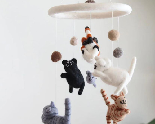 ‼️専用‼️‼️ 羊毛フェルト　ハロウィン　猫　タペストリー　ハンドメイド　インテリア 8d6167264f1b8fb6eae70e4d4d38dd