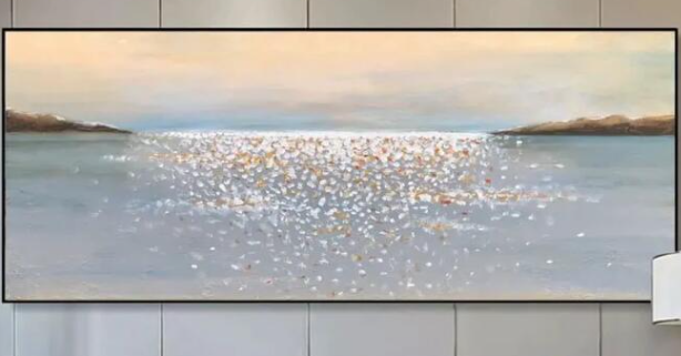 【50×100ｃｍ】キャンバスアート  油絵 海 ビーチ モダン モダンアート 手描き ハンドペイント 17,608円