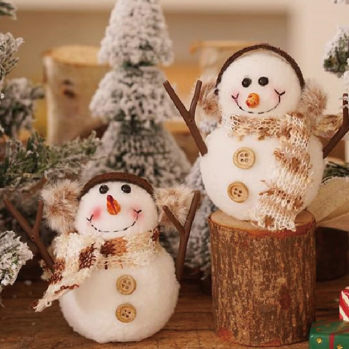 期間限定販売＞光る 雪だるま ライト 7cm×10cm ウィンター スノーマン