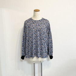 リバティ生地＊フロントタックワンピース（スージー