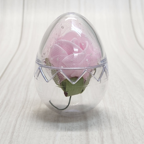 かわいいタマゴ型カプセルです。 ミニエッグ 透明 レジン・樹脂 kid