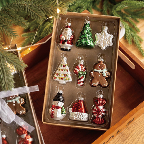 新品　クリスマス飾り　置物　吊り下げる物　大小合わせて11点　セットのみ 新品 クリスマス飾り 置物 吊り下げる物 大小合わせて11点 セットのみ