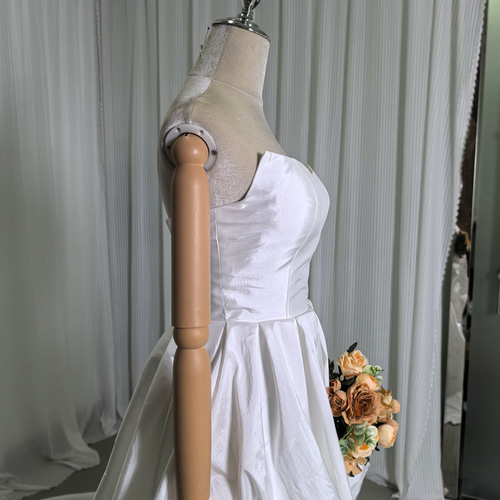 ウェディング シルク スカート ゜・*:.。. S.eri- | #seridress #ウェディングドレス #エスエリ花嫁 #ご