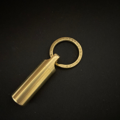 携帯灰皿 真鍮キーホルダー 携帯灰皿 電子 タバコケース ナスカン紙