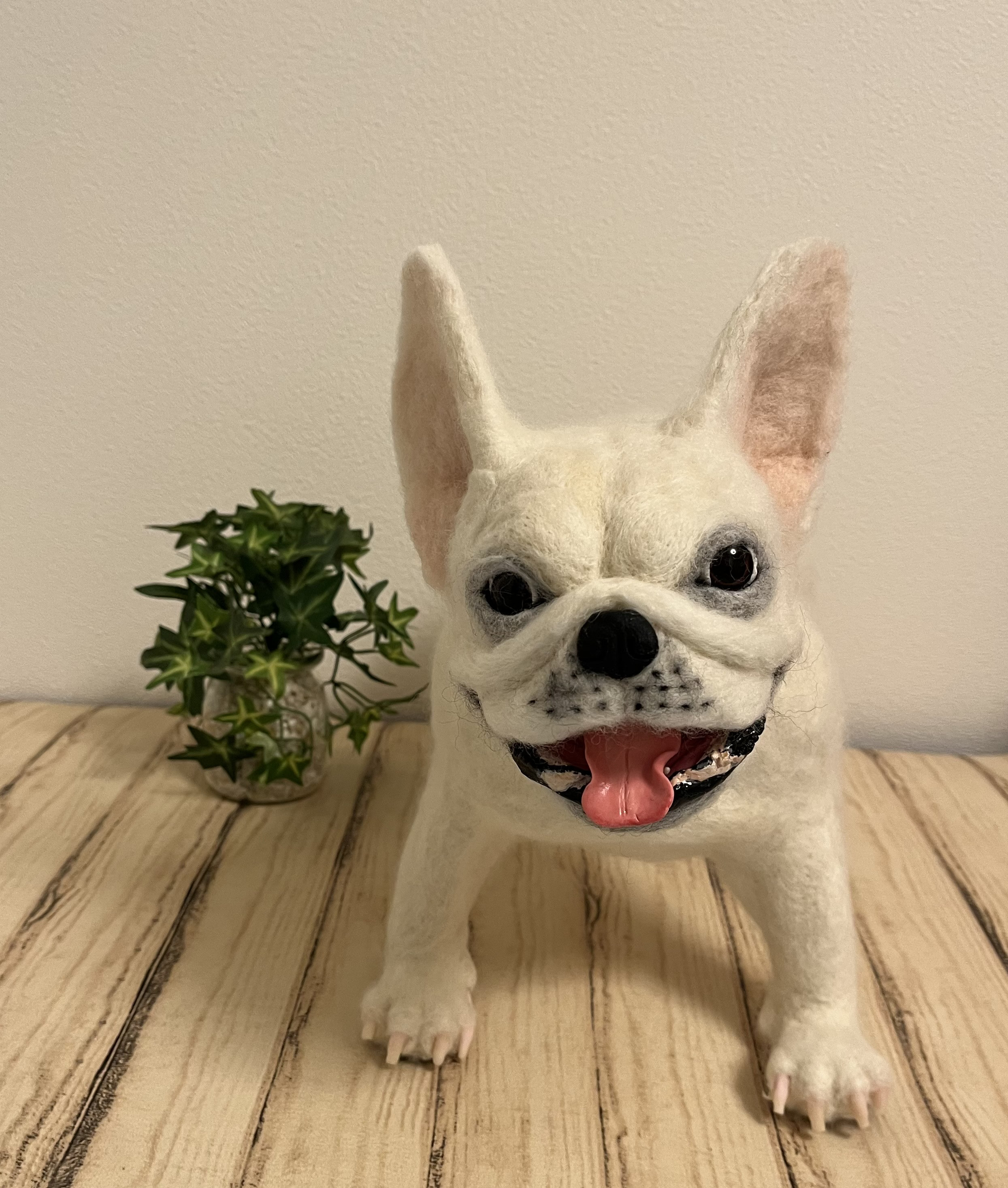 羊毛フェルト犬 羊毛フェルトオーダー 羊毛フェルトメモリアル