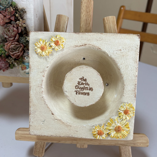 多肉植物 ♡そのまま飾れる寄せ植え♡リース♬.*゜ 多肉植物 ♡そのまま飾れる寄せ植え♡ハーフムーンリース