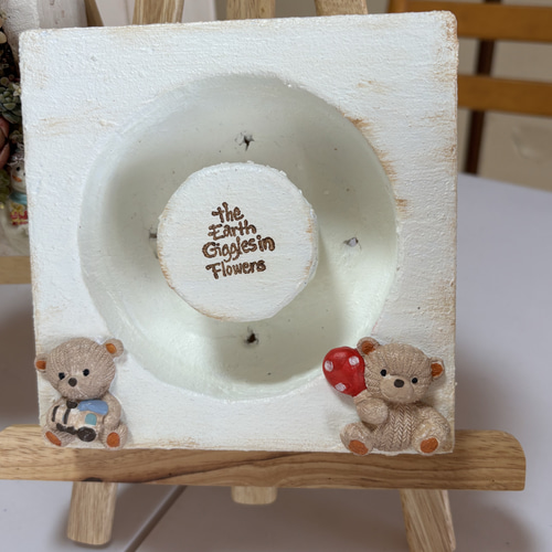 多肉植物 ♡そのまま飾れる寄せ植え♡リース♬.*゜ 多肉植物 ♡そのまま飾れる寄せ植え♡ハーフムーンリース