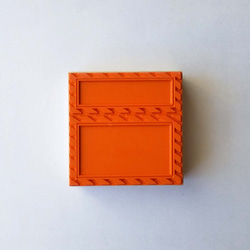 0133★方便♪ 空郵框架郵票標籤，可同時蓋兩張郵票 第3張的照片