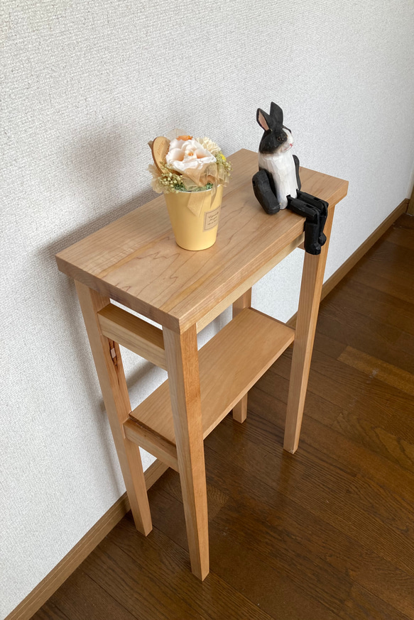 し*︎様 ホワイト　白　木製コンソールテーブル　飾り棚　アンティーク調　サイドテ A 新品 コンソールテーブル 白 飾り棚 アンティーク サイド