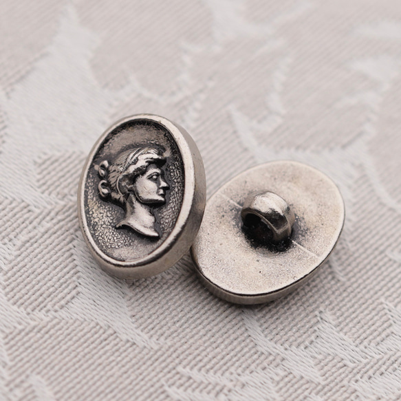 仏ヴィンテージ エリーゼ 15✕6mm 2個 D110129_150 3枚目の画像