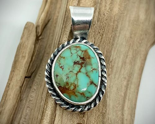 ナンバーエイト ターコイズ トルコ石 シルバー ネックレス