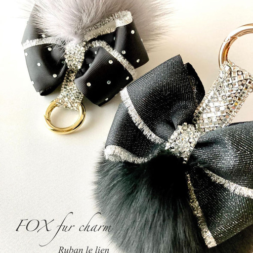 限定1 】リアルファーチャーム リアルフォックスファーチャーム バッグ