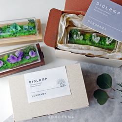 DIOLAMP -ジオランプ-　鉱石輝く草原　ミニチュア 天然石 8枚目の画像