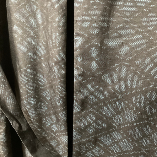 着物リメイク 大島紬着物からシャツカラーコート❣️ 証紙付き 着物 の