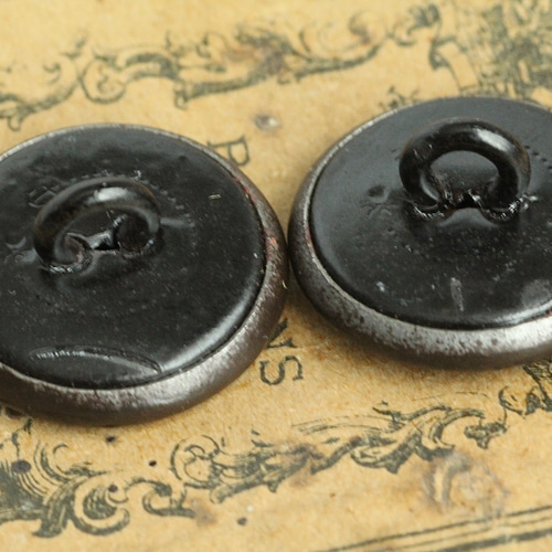 フランスヴィンテージ 動物ボタン ハンティング ジレ フランスヴィンテージ 動物ボタン ハンティング ジレ