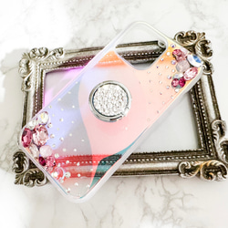 オリジナルケース スワロフスキー オーダーメイド iPhoneケース オリジナルオーダーメイド】スワロフスキーデコレーション