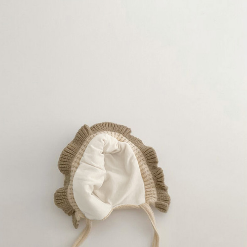 frills bonnet フリルボンネット 帽子(ベビー・キッズ) maybell 通販