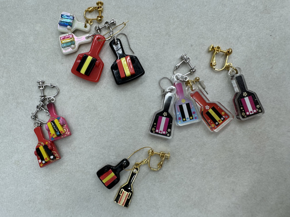 高知　よさこい　鳴子　なるこ　アクセサリー　イヤリング・ピアス 17枚目の画像